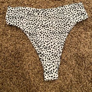 SHEIN - Dalmatian Bikini Bottom - New With Tags